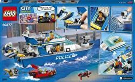 LEGO City 60277 Police Patrol Boat