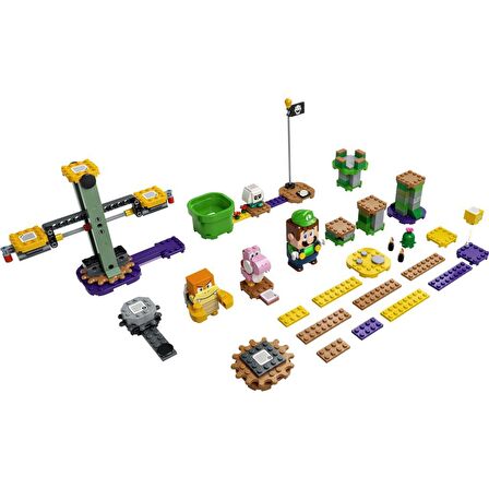 LEGO® Super Mario™ Luigi ile Maceraya Başlangıç Seti 71387 (280 Parça)