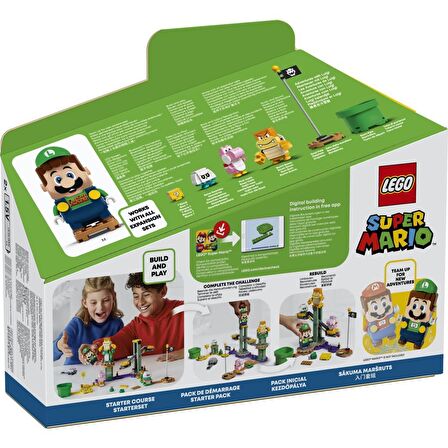 LEGO® Super Mario™ Luigi ile Maceraya Başlangıç Seti 71387 (280 Parça)