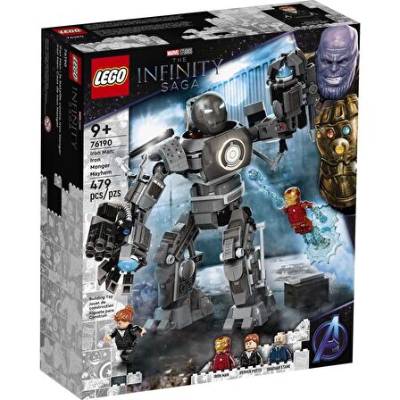 LEGO Super Heroes 76190 Iron Man: Iron Monger Mayhem