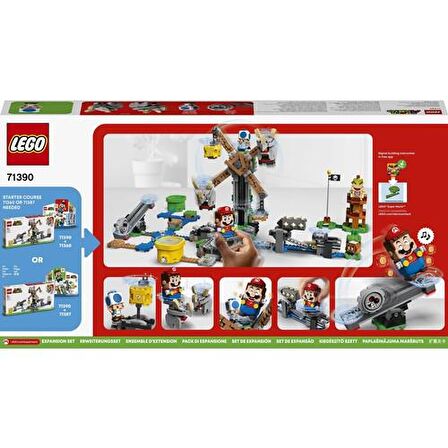 LEGO Super Mario 71390 Reznor Knockdown