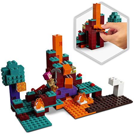 LEGO Minecraft 21168 The Warped Forest
