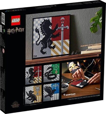 LEGO Art 31201 Harry Potter Hogwarts Crests