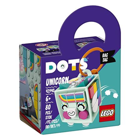 LEGO Dots 41940 Bag Tag Unicorn