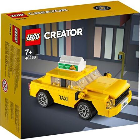 LEGO Seasonal 40468 Yellow Taxi