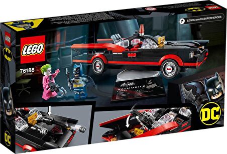 Lego 76188 Dc Batman Klasik Televizyon Dizisi Batmobil