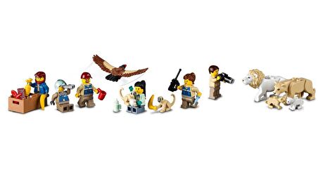 Lego 60307 City Vahşi Hayvan Kurtarma Kampı