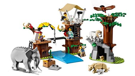 Lego 60307 City Vahşi Hayvan Kurtarma Kampı