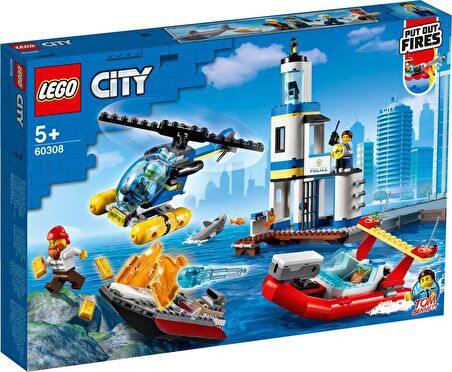 LEGO City 60308 Seaside Police and Fire Mission