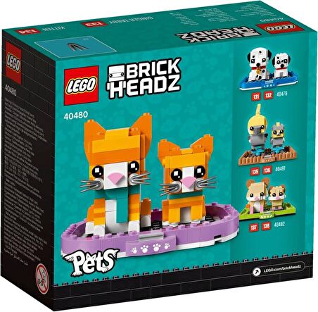 LEGO BrickHeadz 40480 Ginger Tabby