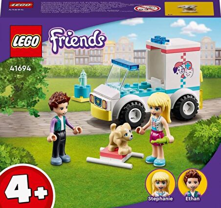 Lego Friends Evcil Hayvan Kliniği Ambulansı 41694