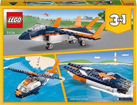 LEGO Creator 31126 Supersonic-jet