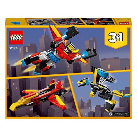 Lego Creator 3'ü 1 Arada Süper Robot 31124