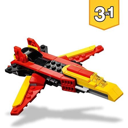 Lego Creator 3'ü 1 Arada Süper Robot 31124