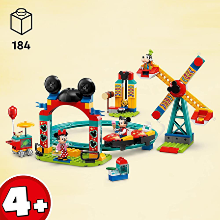 LEGO Disney 10778 Mickey, Minnie and Goofy's Fairground Fun