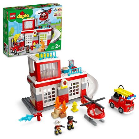 LEGO Duplo 10970 Fire Station and Helicopter