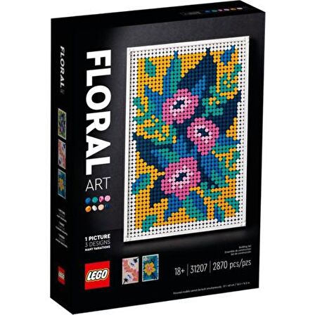 Lego Art 31207 Arte Floral