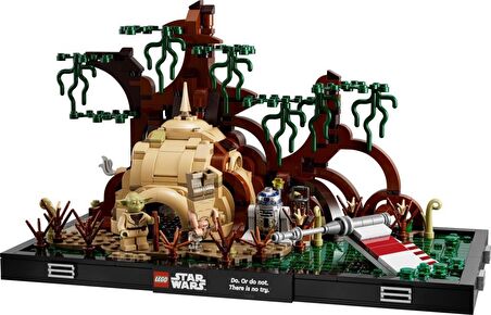 LEGO® Star Wars™ Dagobah™ Jedi Eğitimi Diyoraması 75330 - Yetişkinler Için Koleksiyonluk Sergileme Modeli Yapım Seti (1000 Parça)