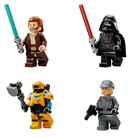 Lego Star Wars 75334 Obi-Wan Kenobi™ Darth Vader'a Karşı