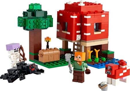 LEGO Minecraft 21179 The Mushroom House