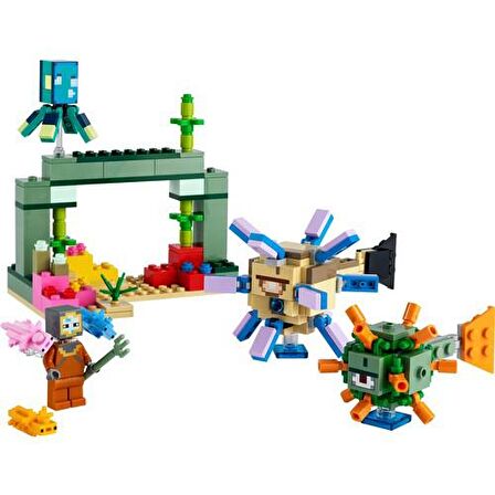 LEGO Minecraft 21180 The Guardian Battle