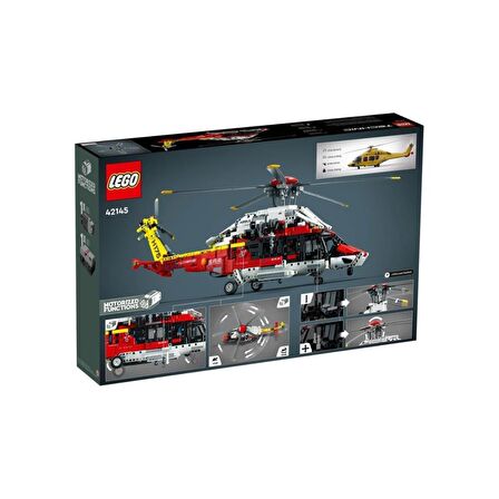 LEGO Technic 42145 Airbus H175 Rescue Helicopter (2001 Parça)