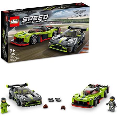 LEGO Speed Champions 76910 Aston Martin Valkyrie AMR Pro and Aston Martin Vantage GT3