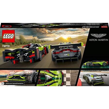 LEGO Speed Champions 76910 Aston Martin Valkyrie AMR Pro and Aston Martin Vantage GT3