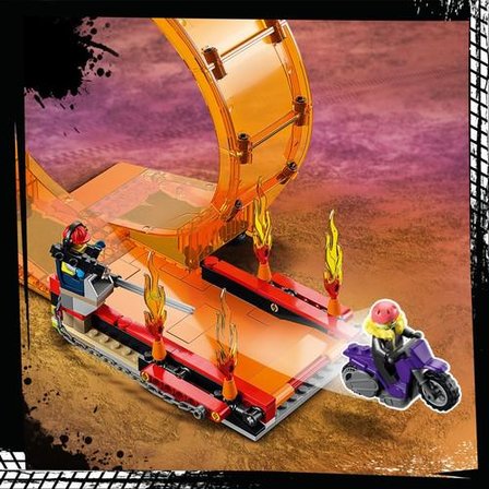 LEGO City 60339 Double Loop Stunt Arena