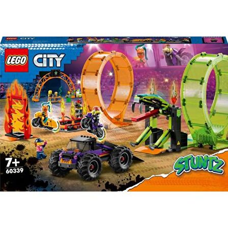 LEGO City 60339 Double Loop Stunt Arena