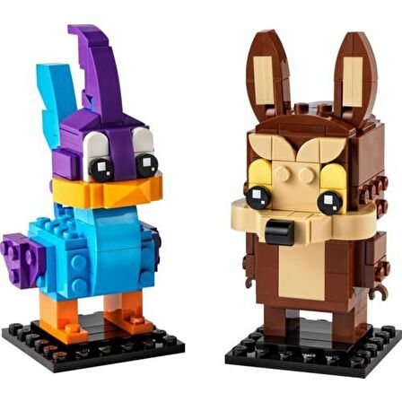 LEGO BrickHeadz 40559 Road Runner and Wile E. Coyote