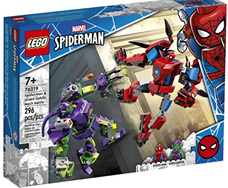 LEGO Super Heroes 76219 Spider-Man and Green Goblin Mech Battle