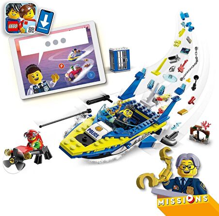 LEGO City 60355 Water Police Detective Missions