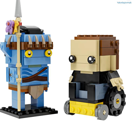 Lego BrickHeadz 40554 Jake Sully ve Avatarı