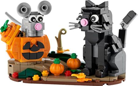 LEGO BrickHeadz 40570 Halloween Cat and Mouse (328 Parça)