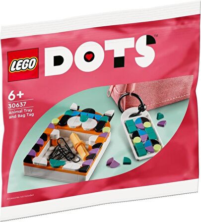 Lego 30637 ® Dots Hayvan Tepsi Ve Çanta Süsü