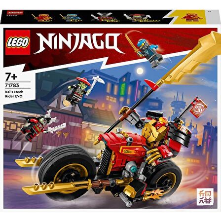 Lego Ninjago Kai’nin Robot Motosikleti Evo 71783 Lisanslı Ürün