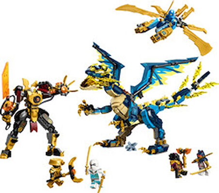 71796 LEGO® NINJAGO Element Ejderhası İmparatoriçe Robotuna Karşı