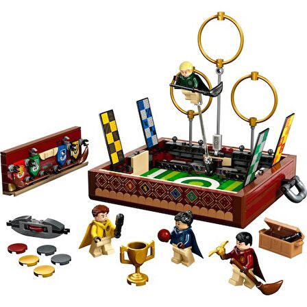 LEGO Lego  Harry Potter Tm Quidditch™ Bavulu 76416 - 9 Yaş ve Üzeri Çocuklar Için  Koleksiyonluk Yaratıcı Oyuncak Yapım Seti (599 Parça)