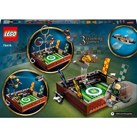 LEGO Lego  Harry Potter Tm Quidditch™ Bavulu 76416 - 9 Yaş ve Üzeri Çocuklar Için  Koleksiyonluk Yaratıcı Oyuncak Yapım Seti (599 Parça)