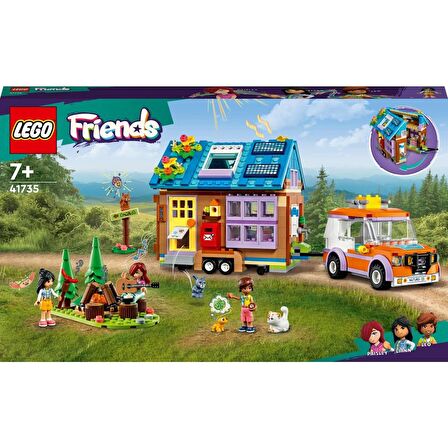 LEGO® Friends Mobil Küçük Ev 41735 - 7 Yaş ve Üzeri Çocuklar Için 3 Mini Bebek ve Evcil Hayvan Karakterleri Içeren Yaratıcı Oyuncak Yapım Seti (785 Parça)