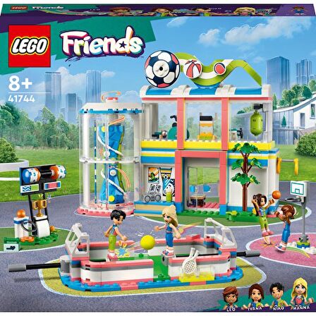 LEGO Lego®  Friends Spor Merkezi 41744 - Sporu, Inşaatı ve Rol Yapmayı Seven 8 Yaş ve Üzeri Çocuklar Için  Yaratıcı Oyuncak Yapım Seti (832 Parça)