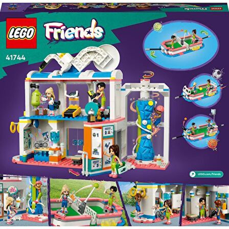 LEGO Lego®  Friends Spor Merkezi 41744 - Sporu, Inşaatı ve Rol Yapmayı Seven 8 Yaş ve Üzeri Çocuklar Için  Yaratıcı Oyuncak Yapım Seti (832 Parça)