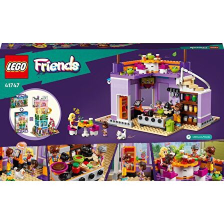 LEGO Lego®  Friends Heartlake City Mutfak Atölyesi 41747 - 8 Yaş ve Üzeri Çocuklar Için Yaratıcı Oyun Aksesuarları Içeren Yaratıcı Oyuncak Yapım Seti (695 Parça)