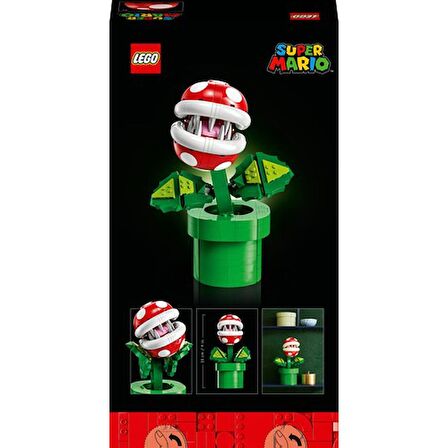 LEGO Lego® Super Mario™ Piranha Plant 71426 - Yetişkin Hayranlar Için Koleksiyonluk Yaratıcı Model Yapım Seti (540 Parça)