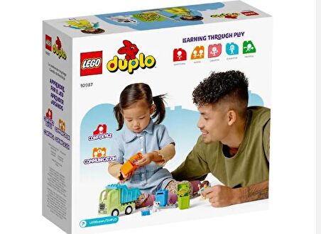 LEGO Duplo 10987 Geri Dönüşüm Kamyonu (15 Parça)