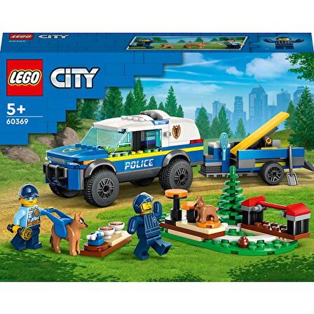 Lego City Mobil Polis Köpeği Eğitimi 60369 Lisanslı Ürün