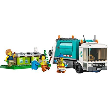 Lego City Geri Dönüşüm Kamyonu 60386 Lisanslı Ürün