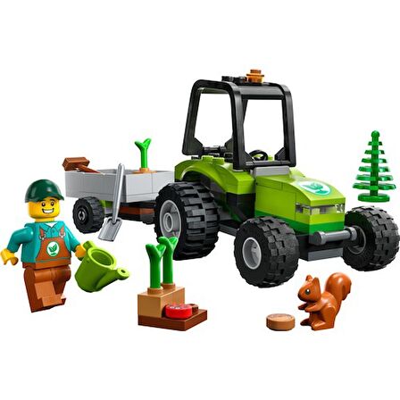 Lego City Park Traktörü 60390 Lisanslı Ürün