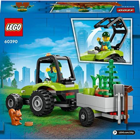 Lego City Park Traktörü 60390 Lisanslı Ürün